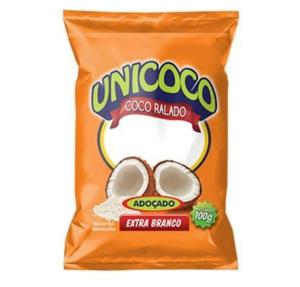 COCO RALADO UNICOCO ADOÇADO 100GR