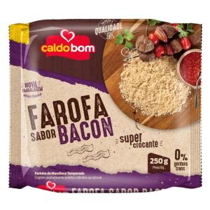 FAROFA COM BACON CALDO BOM 250GR