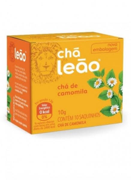 CHÁ MATTE LEÃO CAMOMILA 10G C/10 SAQUINHOS 