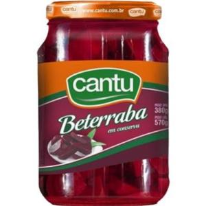 BETERRABA EM CONSERVA CANTU  300GR