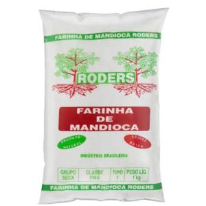 FARINHA DE MANDIOCA RODERS 1KG