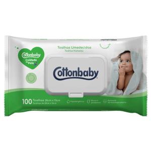 LENÇO UMEDECIDO CAMOMILA E DEXPANTENOL COTTOBABY 50UN