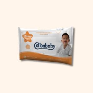 LENÇO UMEDECIDO OLEO DE AMENDOAS COTTOBABY 50UN