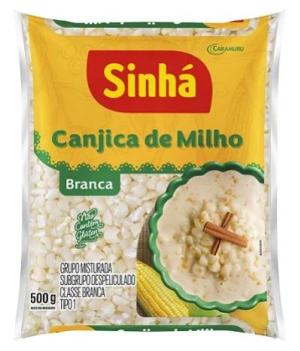 CANJICA BRANCA SINHA 500GR