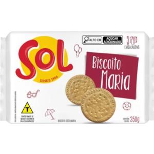 BISCOITO MARIA SOL 350GR
