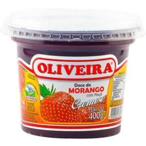 DOCE DE FRUTA OLIVEIRA MORANGO 400GR