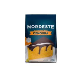 MISTURA DE BOLO CENOURA NORDESTE 400GR
