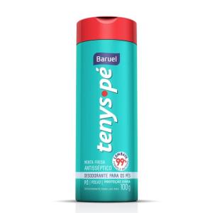 TALCO PARA PÉ TENYS &PÉ MENTA FRESH BARUEL 100GR