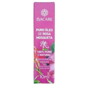 OLEO DE ROSA MOSQUETA 100% PURO E NATURAL ISACARE 10ML