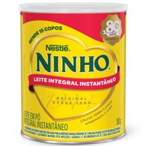 LEITE EM PÓ  NINHO INSTANTÂNEO LATA  NESTLE 380G