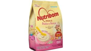 MINGAU AVEIA E ARROZ NUTRIBOM 180GR