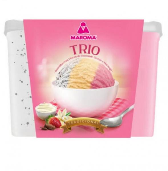 SORVETE MAROMA TRIO 1,5L