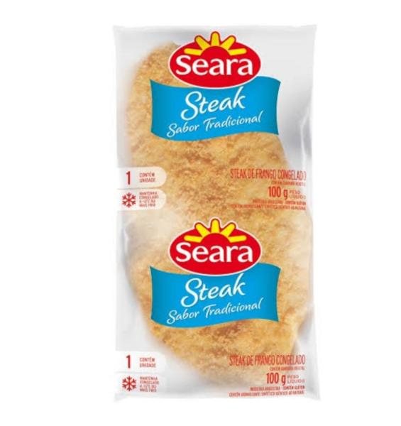 STEAK EMPANADO SEARA TRADICIONAL 100g