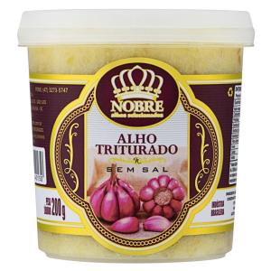ALHO TRITURADO NOBRE POTE 200G