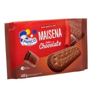 BISCOITO MAISENA SABOR CHOCOLATE PANCO 400GR