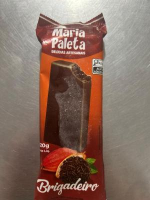 	 Picolé MARIA PALETA BRIGADEIRO TRADICIONAL 120G