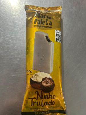 PICOLE MARIA PALETA 120G NINHO TRUFADO PREMIUM 