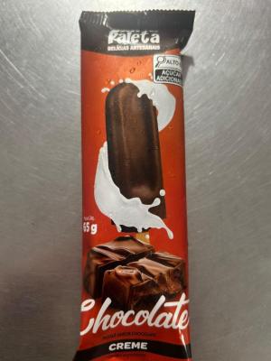 	 Picolé MARIA PALETA CREME CHOCOLATE 65G