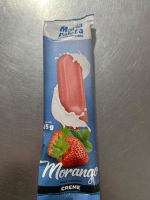 Picolé MARIA PALETA CREMOSO MORANGO 65G
