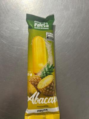  Picolé MARIA PALETA FRUTA ABACAXI 65G