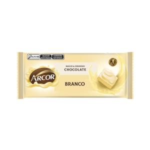 BARRA DE CHOCOLATE BRANCA ARCOR 80GR