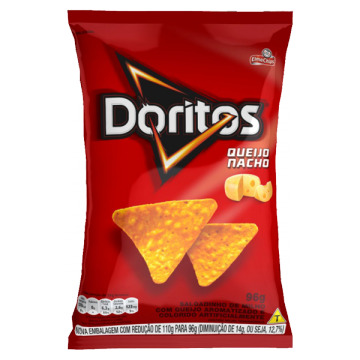 SALGADINHO DORITOS SABOR QUEIJO NACHO 75G