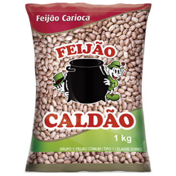FEIJÃO CARIOCA CALDÃO 1KG