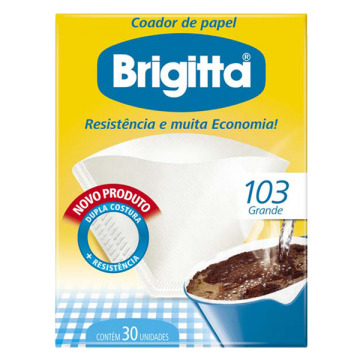 FILTRO DE PAPEL BRIGITTA 103 30UN