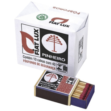 FÓSFORO FIAT LUX 10CX C/40 PALITOS