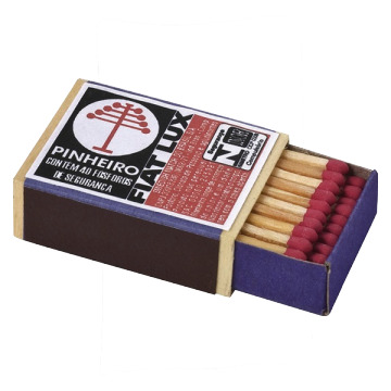 FÓSFORO FIAT LUX 1 CX C/40 PALITOS