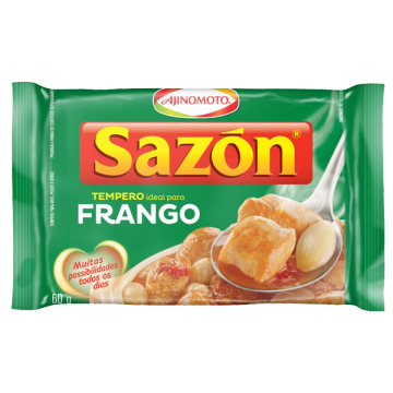 TEMPERO SAZÓN PARA FRANGO 60GR