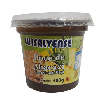DOCE DE FRUTA  ABACAXI LUISALVENSE 400GR