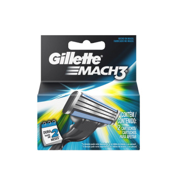 CARGA GILLETTE MACH3 2UN