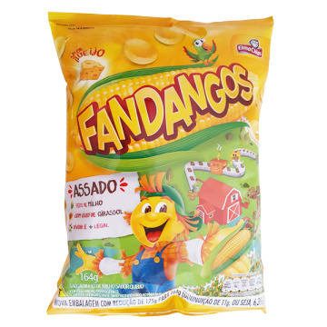 SALGADINHO FANDANGOS QUEIJO 105GR
