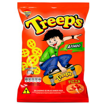 SALGADINHO TREEP`S PIZZA 35GR