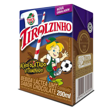 ACHOCOLATADO LÍQUIDO TIROLZINHO 200ML