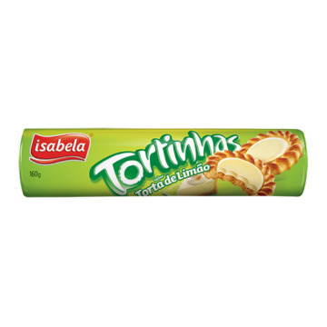 BISCOITO ISABELA TORTINHAS LIMÃO 140G